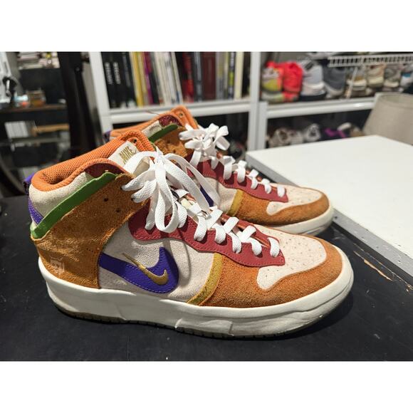 Nike Dunk High 'Setsubun' Womens Size 10.5/M 9 - DQ5012-133 - Picture 1 of 8